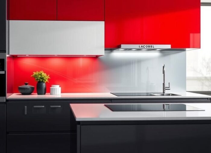 Lacobel do kuchni: trwałe, estetyczne i odporne na ciepło rozwiązanie