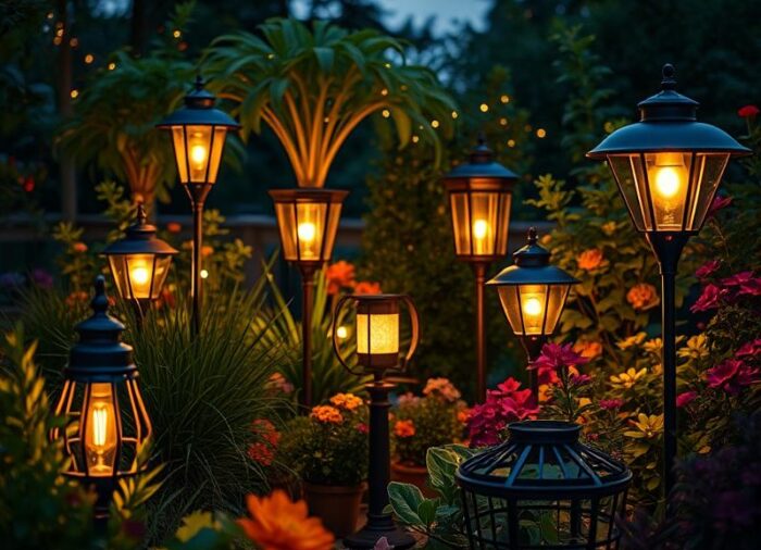 Pomysły na oświetlenie ogrodu: lampy, aranżacje i nowoczesne technologie